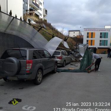 sprijin cluj crollo muri di sostegno collapse walls