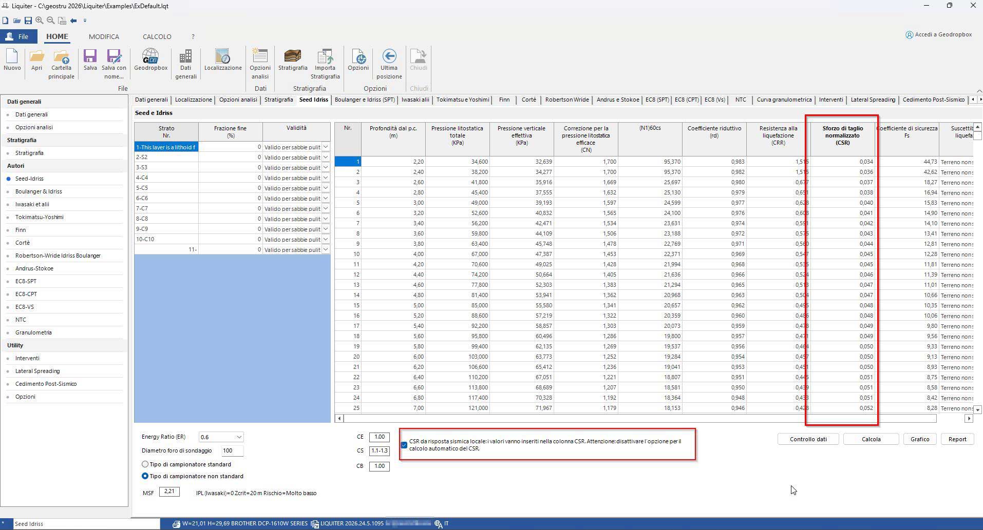 importazione-csr-da-rsliii-2d-a-liquiter-geostru importazione csr in geostru liquiter