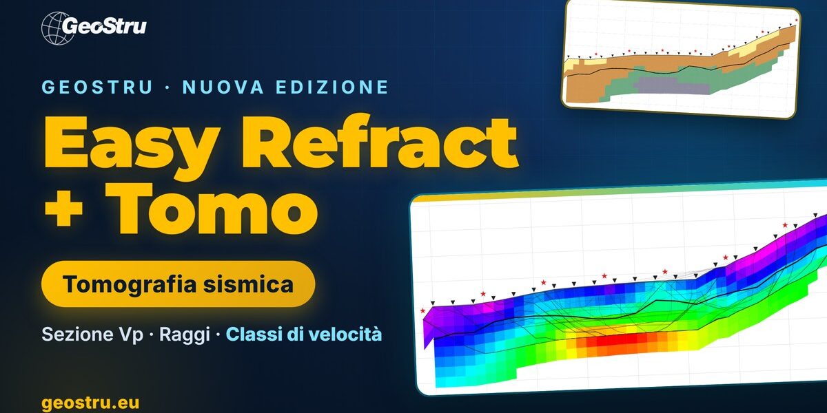 Easy Refract + Tomo: tomografia sismica a rifrazione